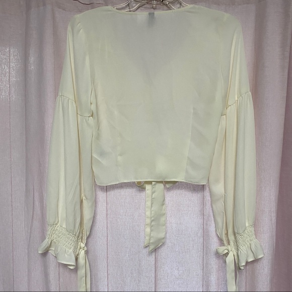 H&M cropped boho blouse - Picture 4 of 8